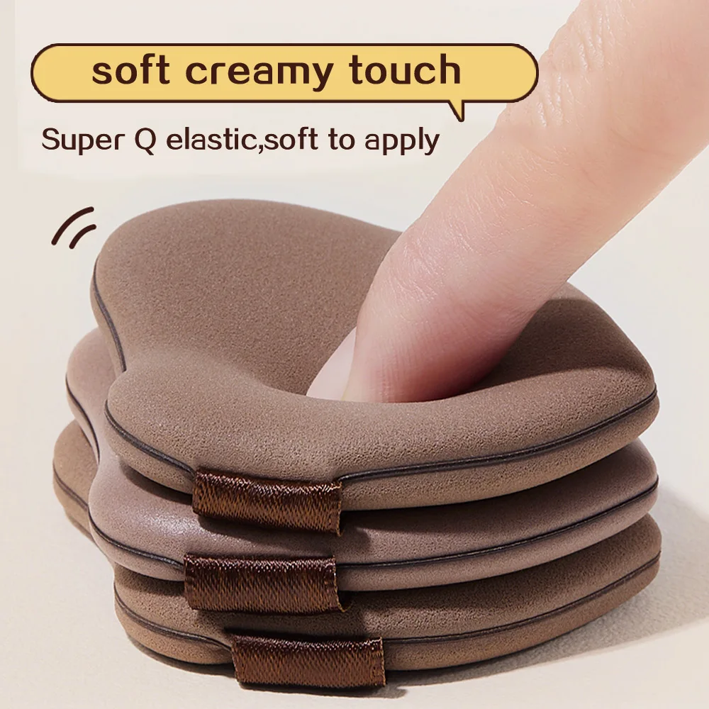 Soft Makeup Sponges 6pcs Flocking Blender Puff Beauty Tool For Face Foundation Cosmetics Blending Sponges Set