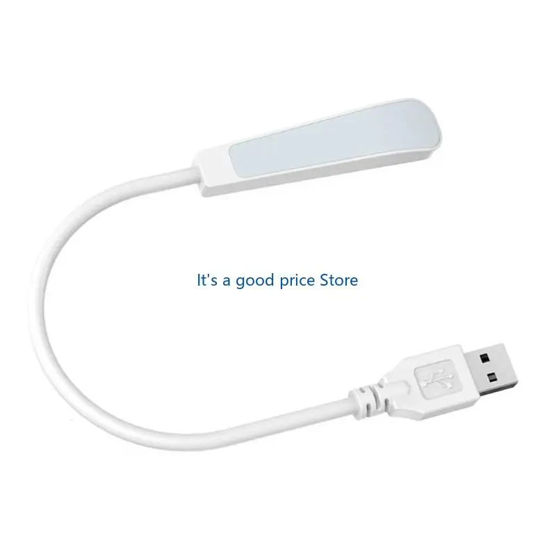 USB C형 LED 조명 휴대용 독서등 소형 램프 조절 가능 접이식