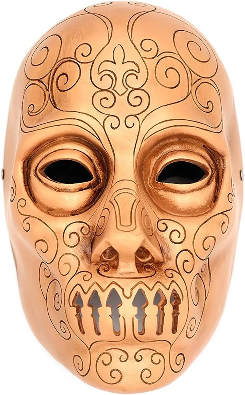 

Death Eater Skull Mask Replica Halloween Masquerade Party Costume Horror Cosplay Props Senior Resin