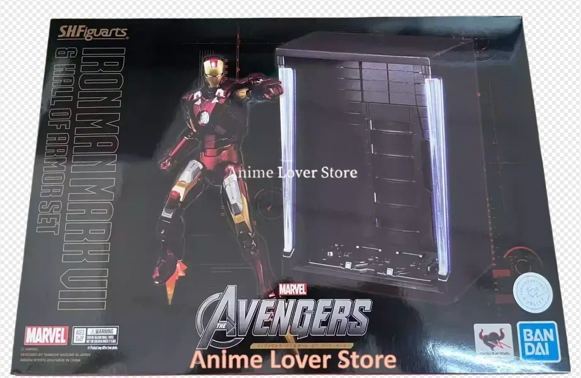 In Stock Bandai Original MARVEL S.H.Figuarts SHF Iron Man
