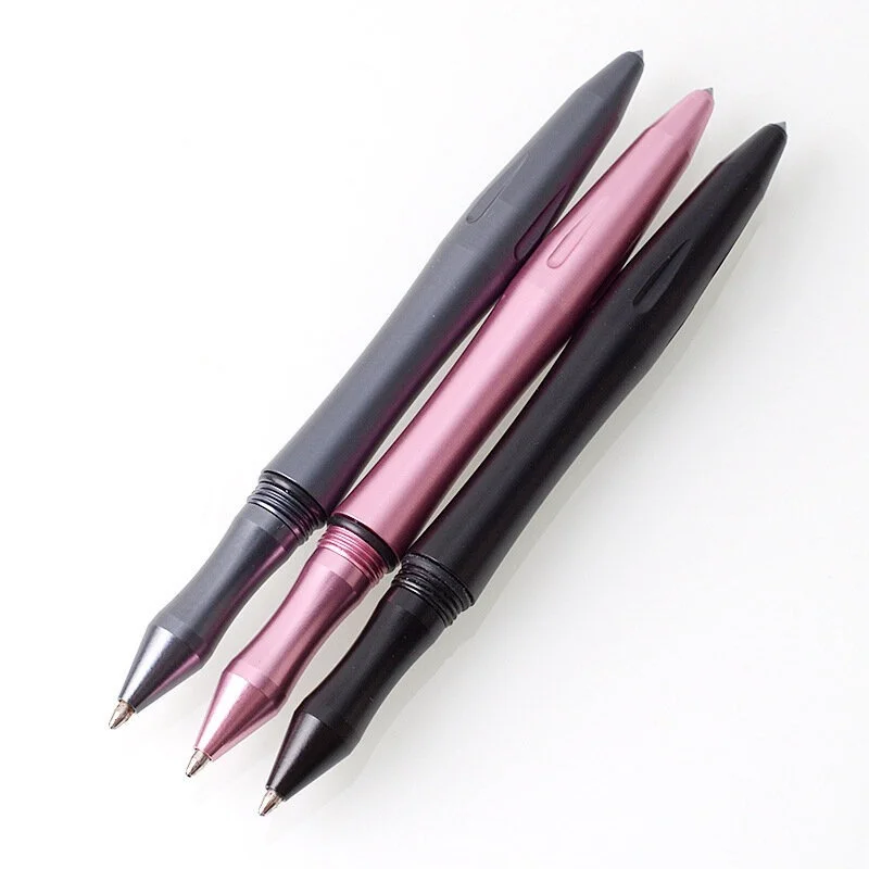 

1PC 14.3cm Tactical Pen Multi-Function Tungsten Steel Alloy Attack Head Ballpoint Pen For Camping Hunting Climbing