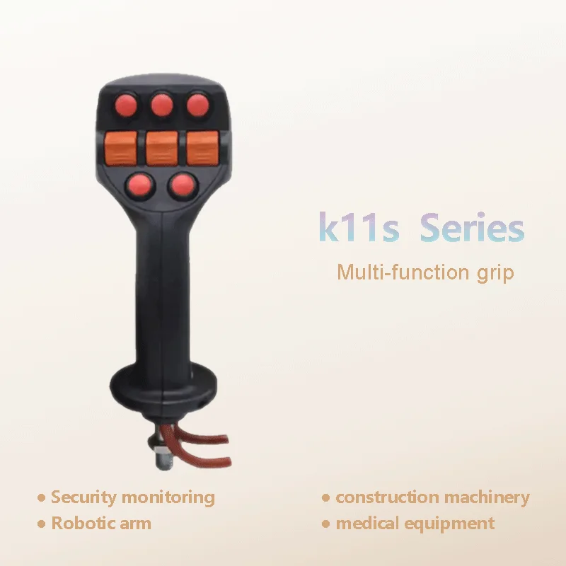 

Boom lift multiple function handle manlift joystick charge with rocker thumbwheel for Wheel Loader
