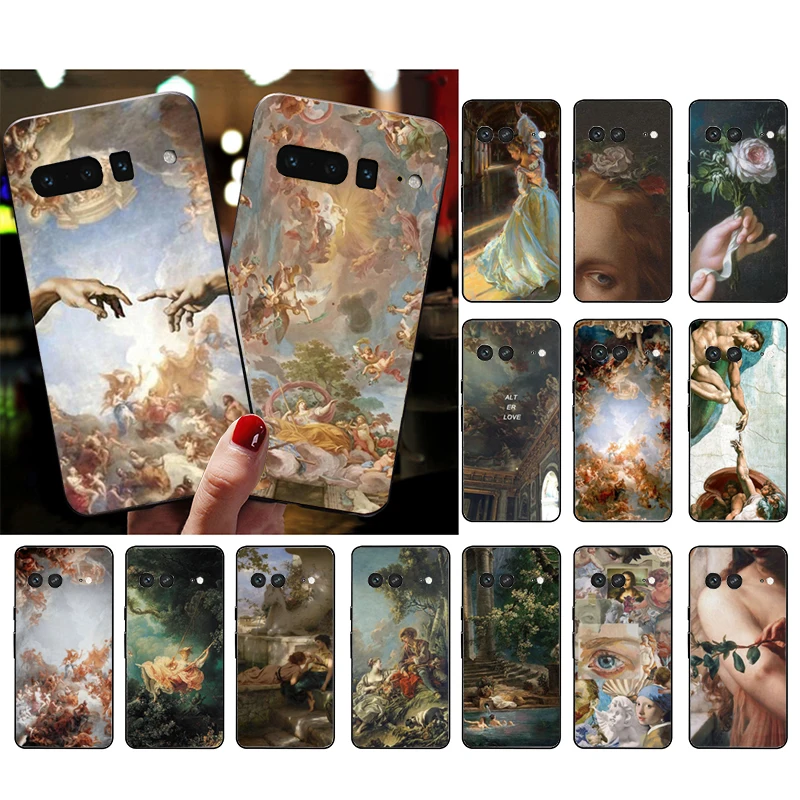 

Renaissance art Painting Phone Case For Google Pixel 8 7 Pro 7A 7 6A 6 Pro 5A 4A 3A Pixel 4 XL Pixel 5 6 4 3 3A XL