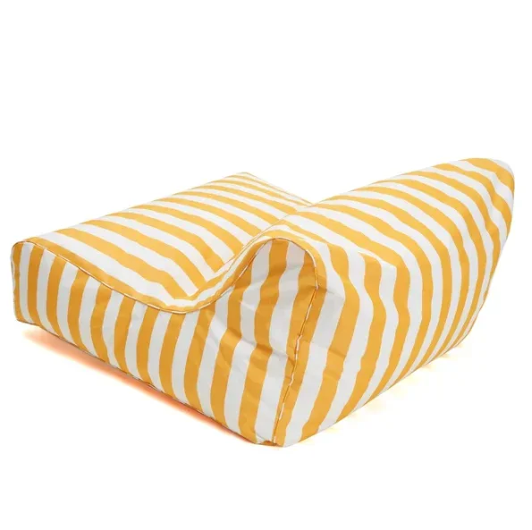 Waterproof Durable Outdoor Bean Bag Lounger Chair Luxury Anti-UV Beanbag Sun Lounge Long-Term Pool Floating Bean Bag Sofa Cover