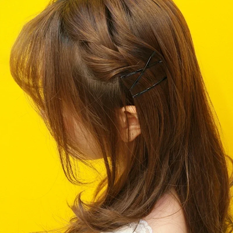50pcs Disposable Headband Elastic Rubber Band DIY Hair Style With 20pcs Hair Clips For Boy Girl Hiphop Invisible Pin Hairpin