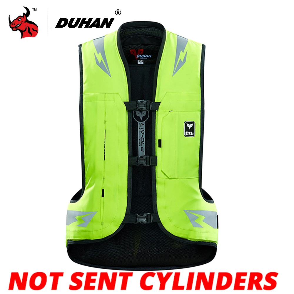 Duhan Nuovo Aggiornamento Gilet Airbag Moto Moto Racing Sistema Airbag Avanzato Professionale Airbag Protettivo Motocross