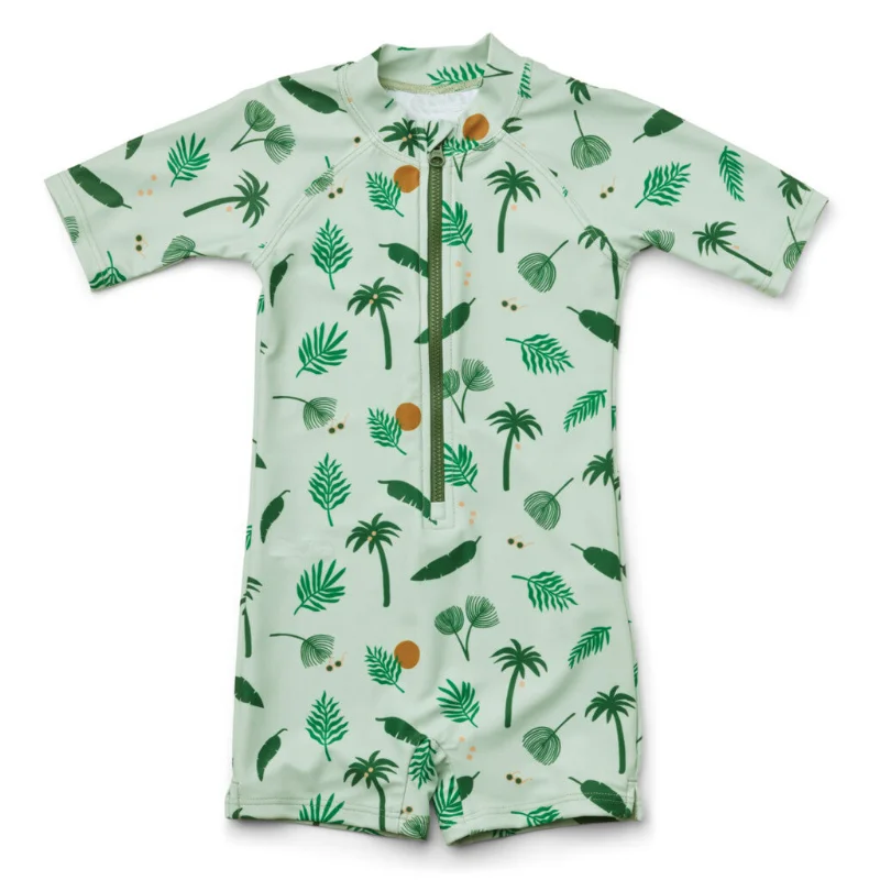 

Детский купальник Ins Мультяшные слитные купальники для мальчиков быстросохнущие солнцезащитные Купальники для маленьких девочек купальники бикини для подростков