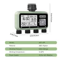 Таймеры подачи воды Reswat с 4 выходами, многофункциональные разбрызгиватели, адаптация к разным калибрам, удобная установка, садовые инструменты Youngs — изображение 3