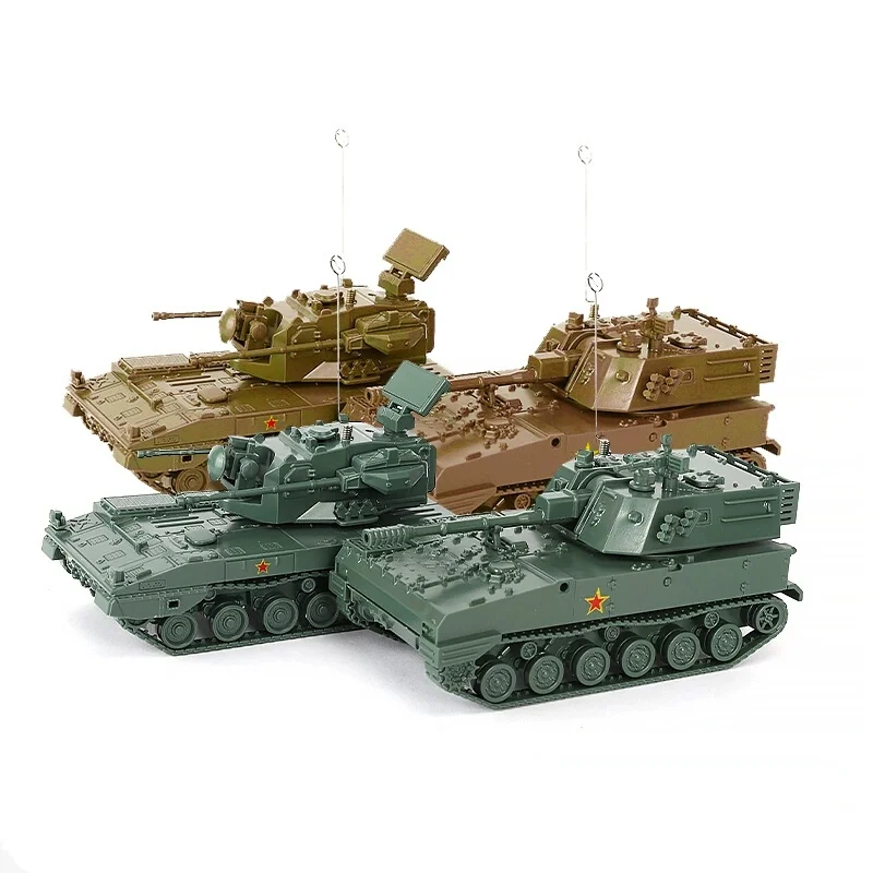 Howzer Toy 4D 1/72 PLZ-07 Self-Propelled Howitzer PGZ-09 35mm Self-Propelled ...