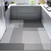 Waterproof and Oil Proof Kitchen Floor Mat Imitation Leather Carpet Anti Slip Dining Room Decoration Customizable Floor Mats 1
