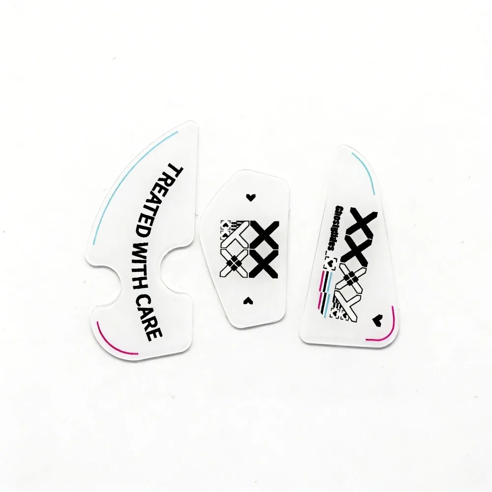 Logitech MX Master 4 마우스 피트 패드용 유리 마우스 스케이트 부드럽고 내구성이 뛰어난 슬림 2.5D 곡선형 마우스 액세서리