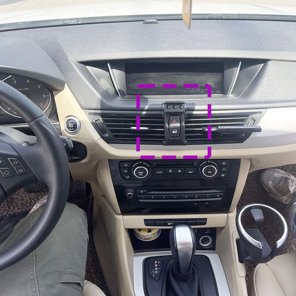 BMW X1 E84 2012 2013 2014 2015 차량용 전화 홀더 특수 고정 브래킷베이스 무선 충전 인테리어 액세서리