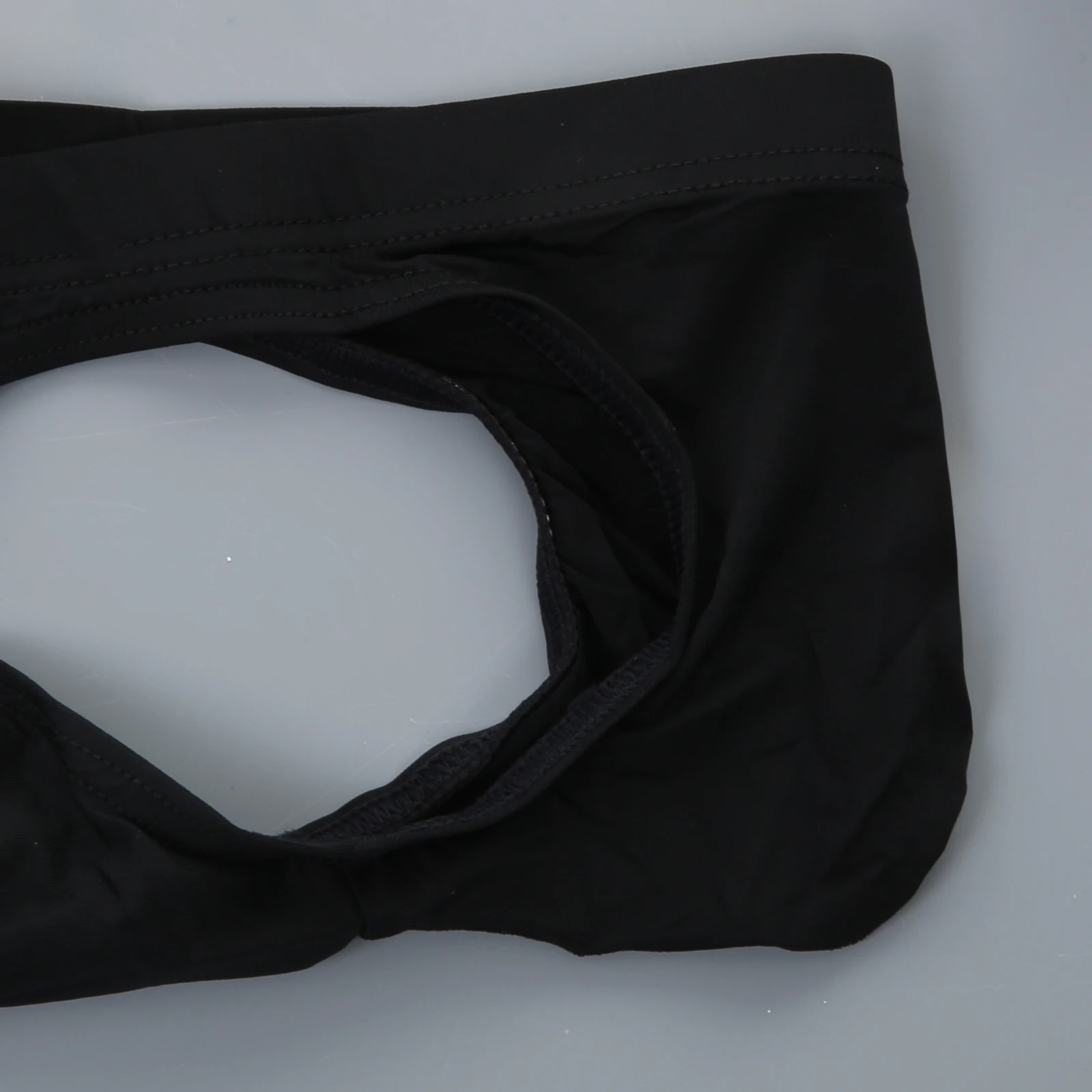 Eis Seide Höschen Sexy Männer Ultra Dünne Unterwäsche Durchscheinende Slips Männer Penis Pouch Unterhose Dessous Niedrige Taille Bikini – Detail 15