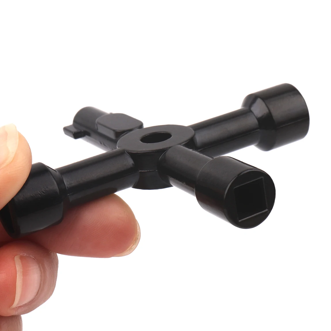 Electrical Cabinet Key,4 Way Utilities Key, Panel/Square/Triangle Key,Cross Key for Faucet,Valve,Electrical Cabinet Opening