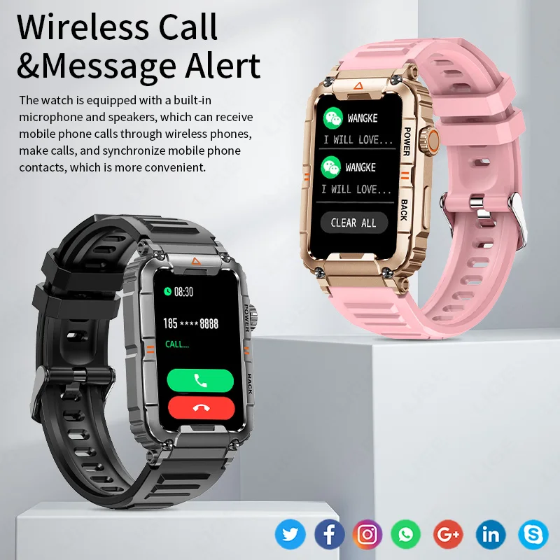 LIGE ο Ʈ ð  ȵ̵忡   ǰ  IOS ƮϽ ð  ȭ IP68   Smartwatch