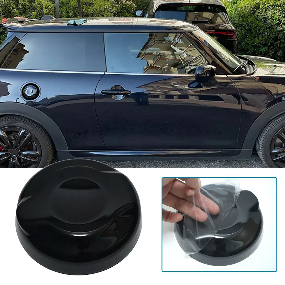 Copritappo Benzina Personalizzato Per Mini Cooper F55 F56 F57 – Adesivo In ABS Nero - 5