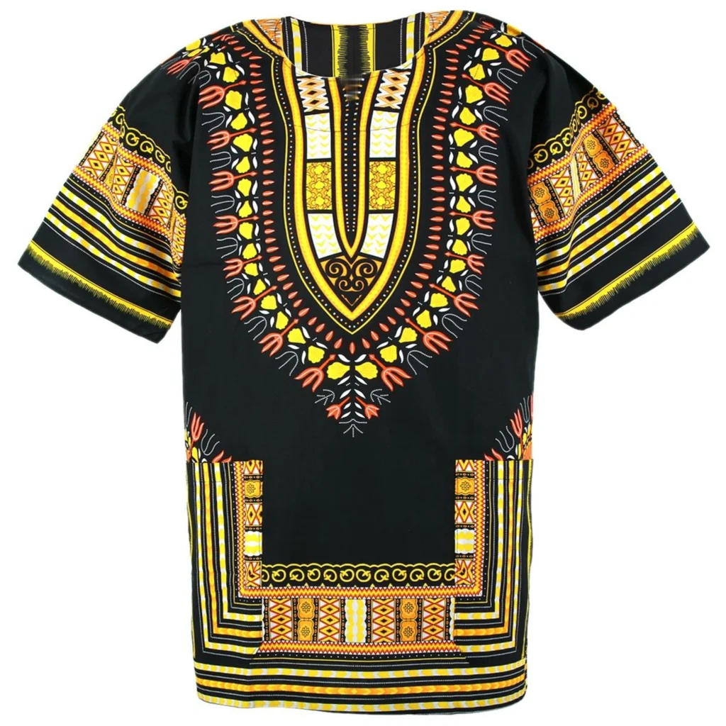 3D Printing African Culture Men's Summer Short Sleeve T-shirt Comfortable Large Top