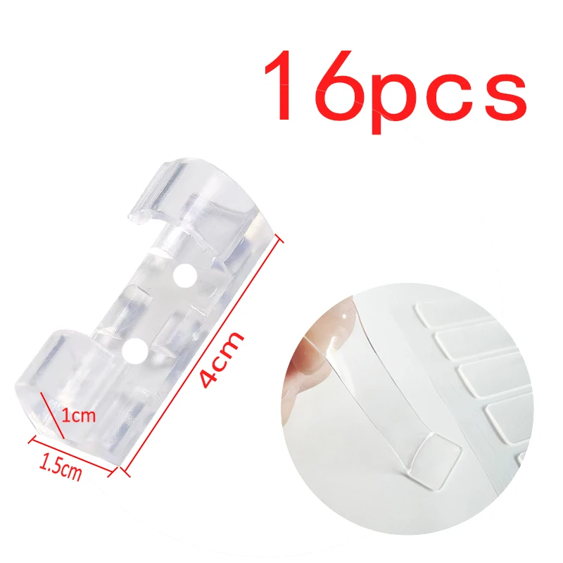Big Size Clear 16PCS