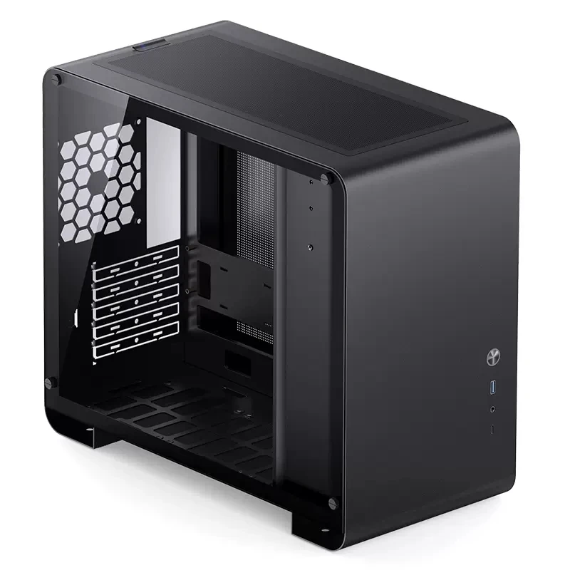 

JONSBO U4 Mini Case Black White MESH 360 Cold Row Position Support Back Plug Motherboard MicroATX Desktop Chassis