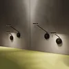 Invisible Wall lamp led Long Swing Arm Lamp black minimalist lamp Home Bedside Atmosphere Decoration Office study long pole lamp 4