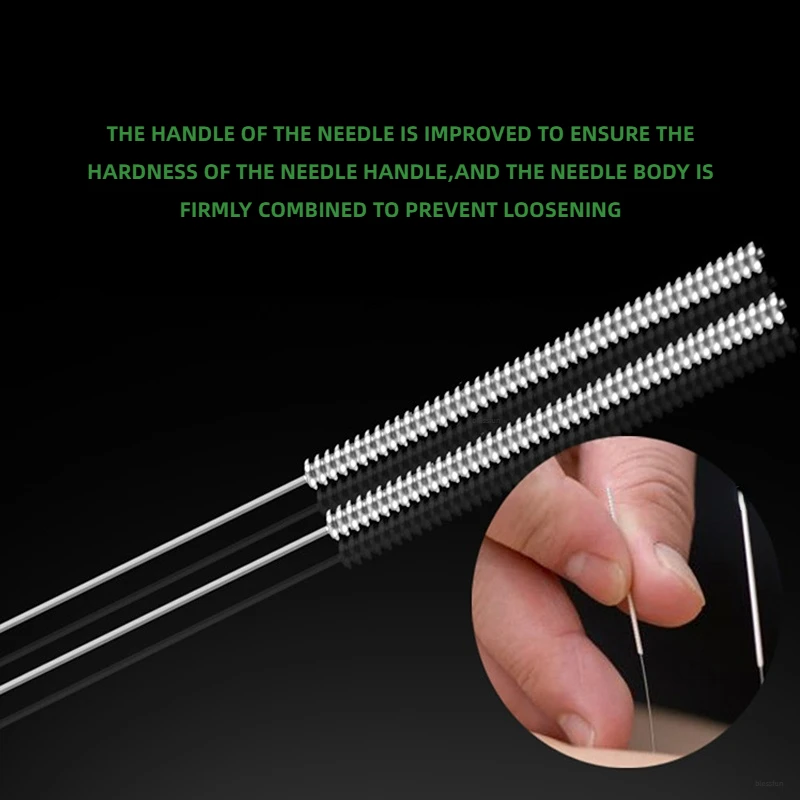 Disposable acupuncture needle 500Pcs Huanqiu acupoint beauty health body massage with plastic gudin tube