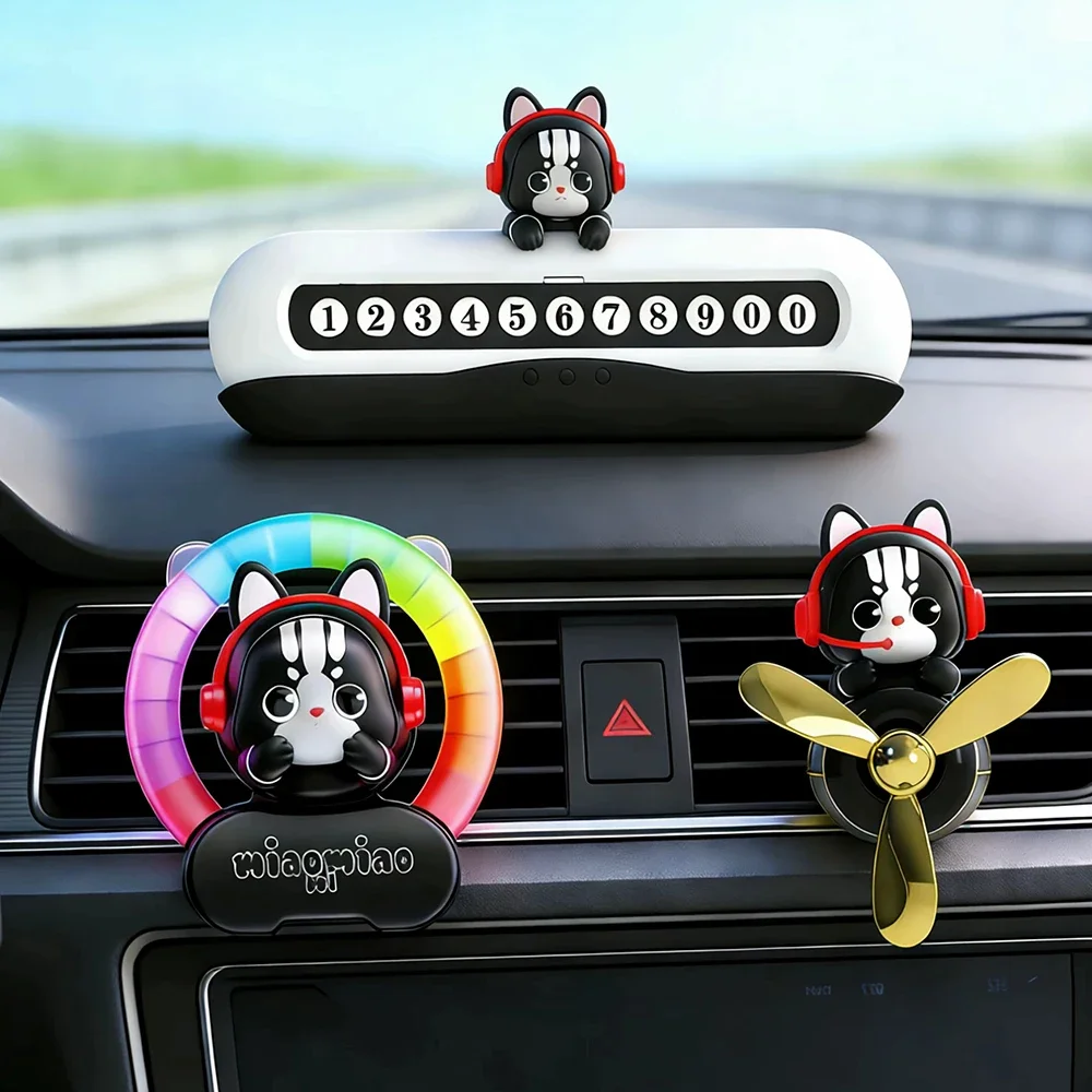 Car Phone Holder Aromatherapy Diffuser Vent-Mounted