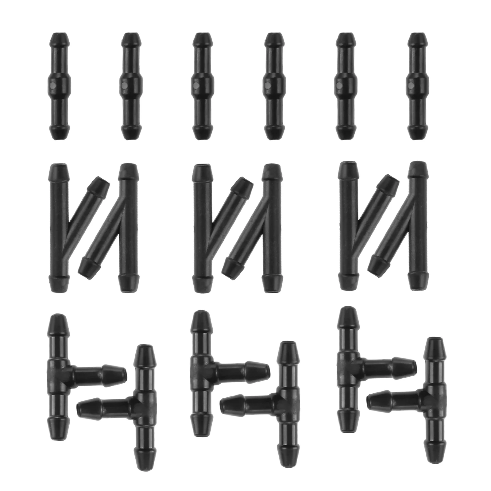 18Pcs/lot Windshield Wiper Hose Connectors Car Windshield Nozzles