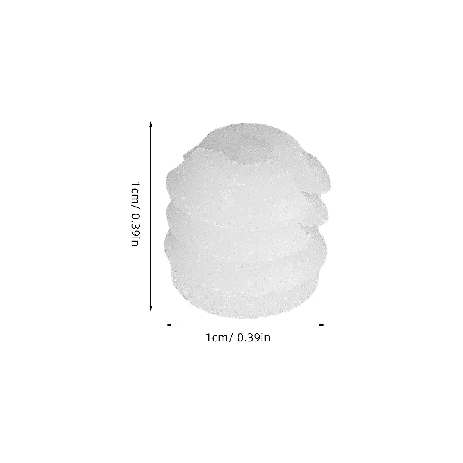 100PCS 하드 나일론 가구 커넥터 너트 홈 Diy 혁신을위한 가구 조립을위한 고강도 사전 삽입 된 나일론 너트