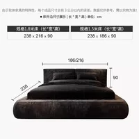 Chambre à coucher Unique lits nordique King Size tête de lit multifonctionnel cadres de rembourrage Muebles Para El Hogar meubles de maison 5
