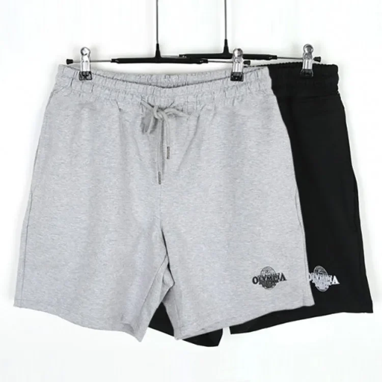 

2023 New Men's Sports Shorts Summer Fitness Shorts Capris Running Loose Elastic Pure Cotton Casual Pants