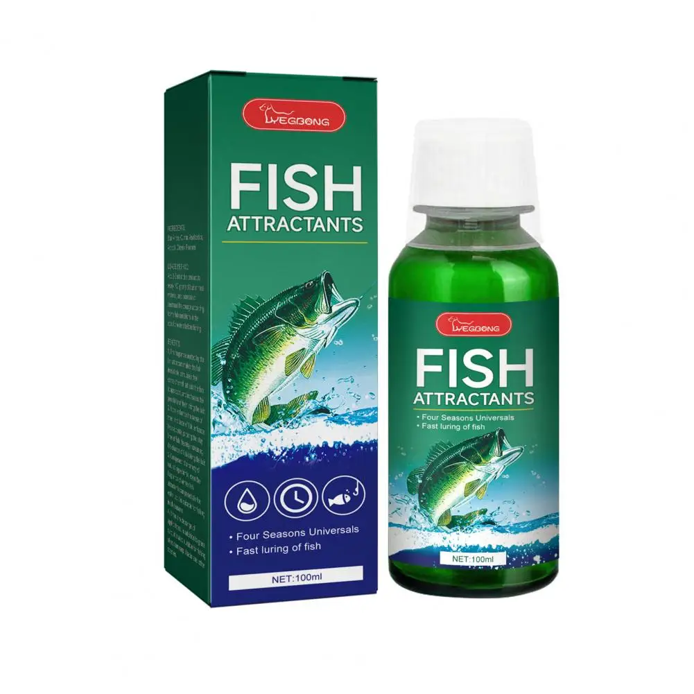 

Fish Lure Enhancer Concentrated Liquid Fish Attractor for Trout Carp Enhance Fishing Experience with Strong Bait Natural Fish