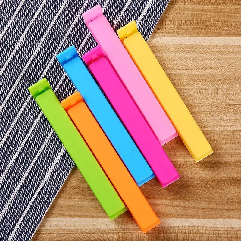Vibrant Snack Bag Sealers - Durable and Freshness-Preserving Kitchen Clips
