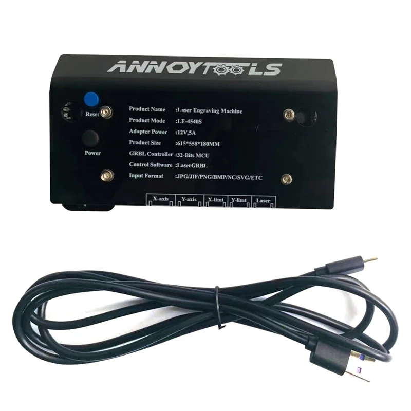 

Материнская плата GRBL1.1 с USB-портом, 32 бита, плата управления для гравировального станка с ЧПУ, 2-осевой интегрированный драйвер для гравировального станка