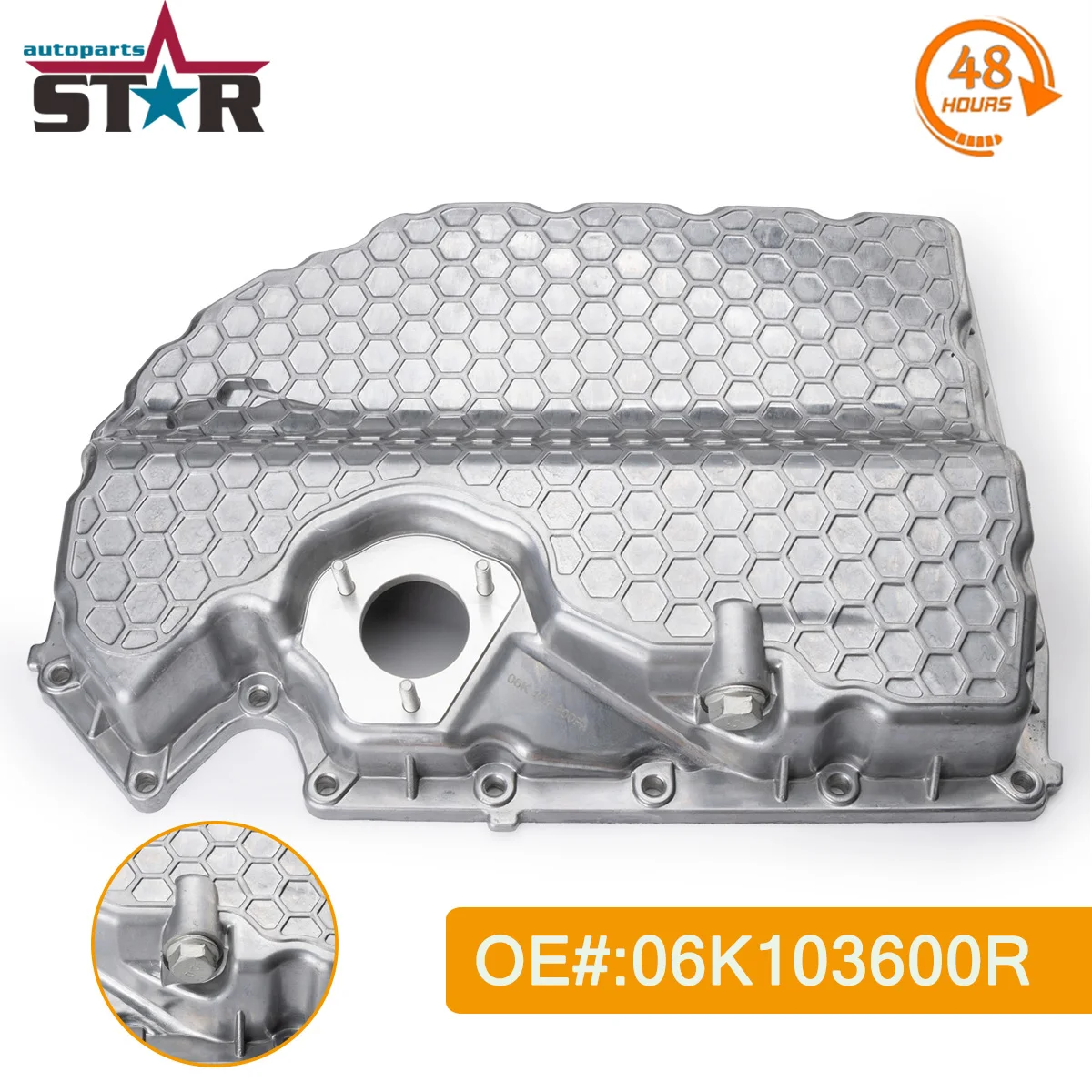 

All-aluminum oil pan 06K103600R For A1 A3 Q2 TT Golf MK7 GTI Tiguan Passat Magten CC R 06K 103 600 R Car Accessories