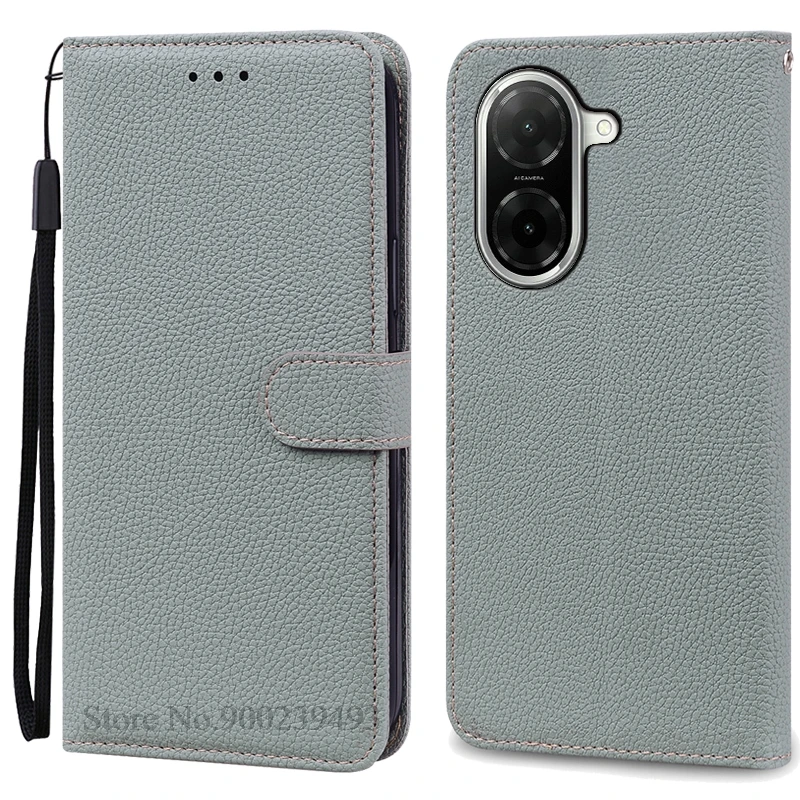 Leather Flip Wallet Phone Case - Stylish Book Cover