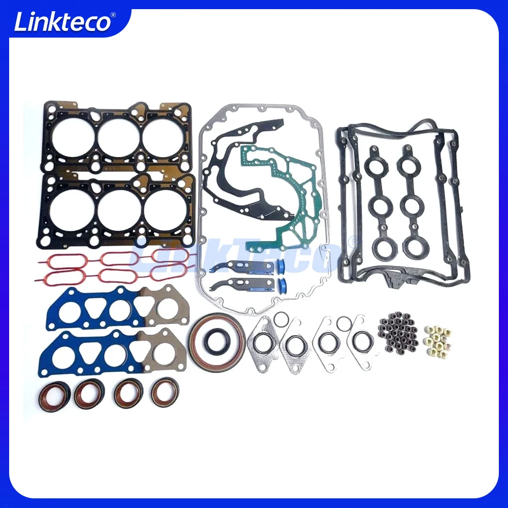 Engine part Cylinder Head Full gasket set Fit 2.4 L V6 GAS BDV AMM APC For 97-05 AUDI A4 B5 B6 C5 2.4L 078198012G 078198012D
