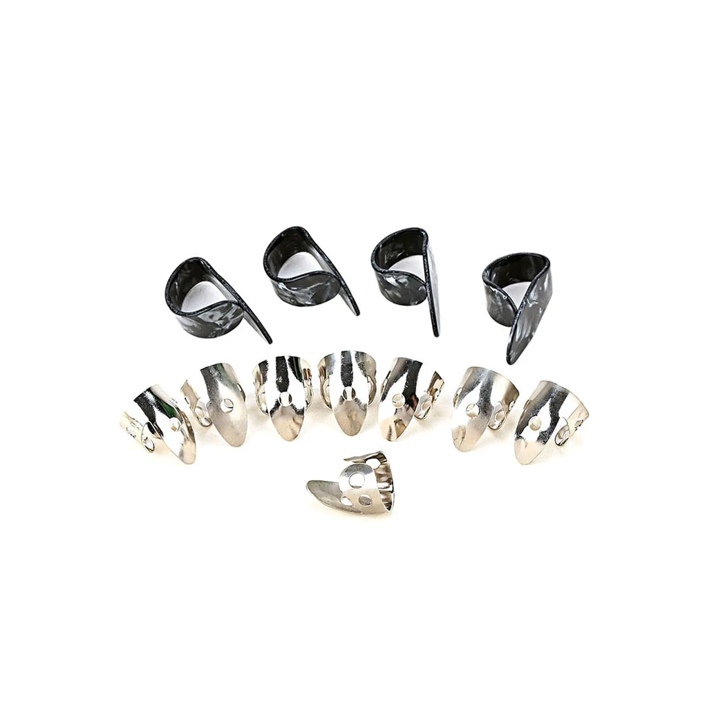 Guitar Picks Thumbs Plectrums Set Replaced Parts Supply Guitars Playing