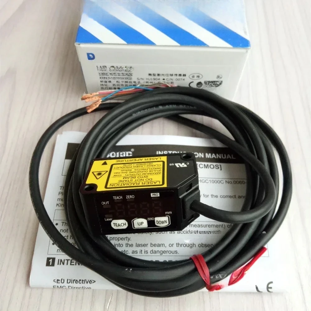 Sensor de medición micro NPN del sensor de desplazamiento HG-C1100 ...