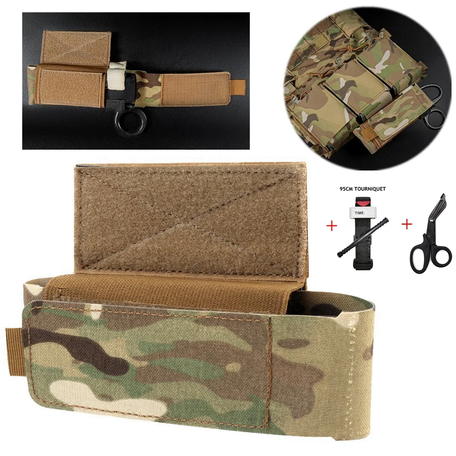 TacticalTourniquetStrapsHolderMOLLEMedicalEMTHandToolsHunting