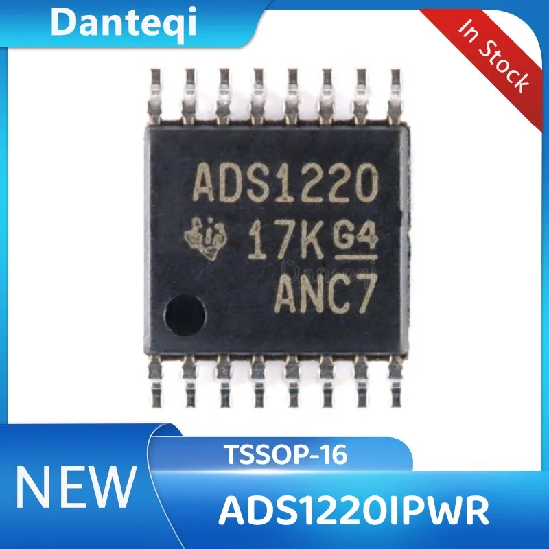 

5PCS~10PCS/LOT 100% New ADS1220 ADS1220IPWR ADS1220IPW TSSOP-16 Chipset