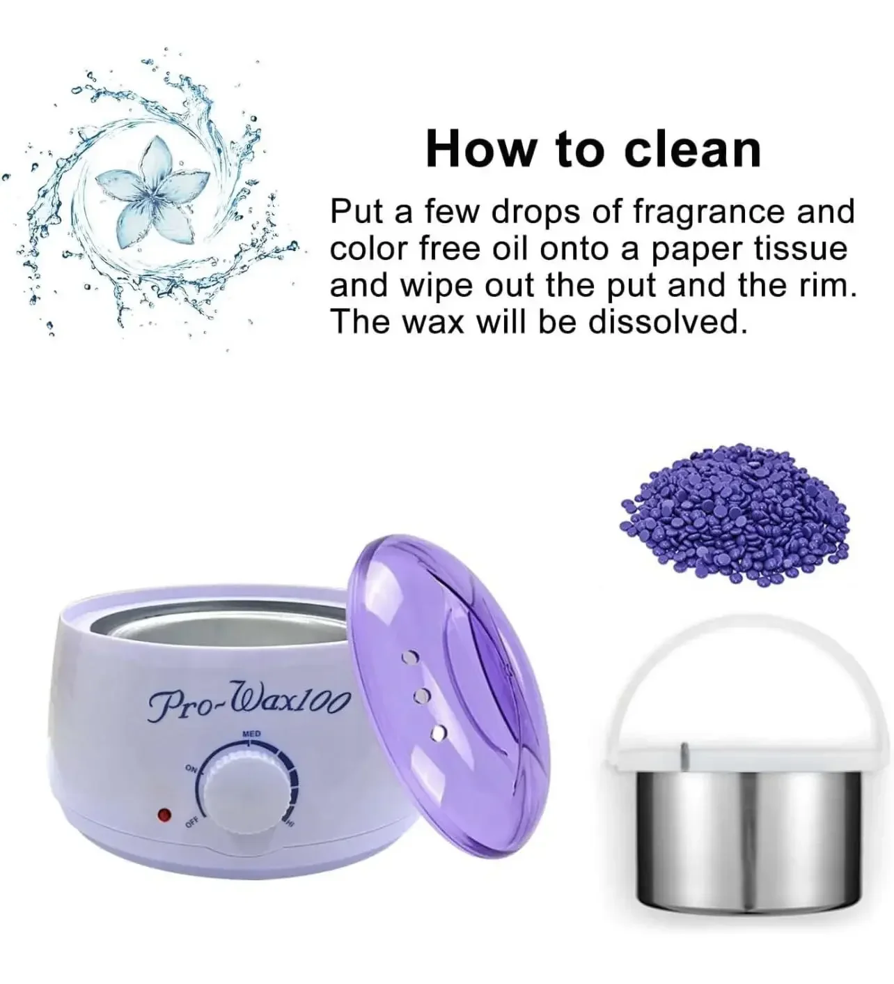 Wax Heater 200ml/500ml for Hair Removal