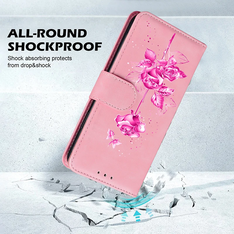 Deluxe Leather Phone Case with Card Slot Wallet