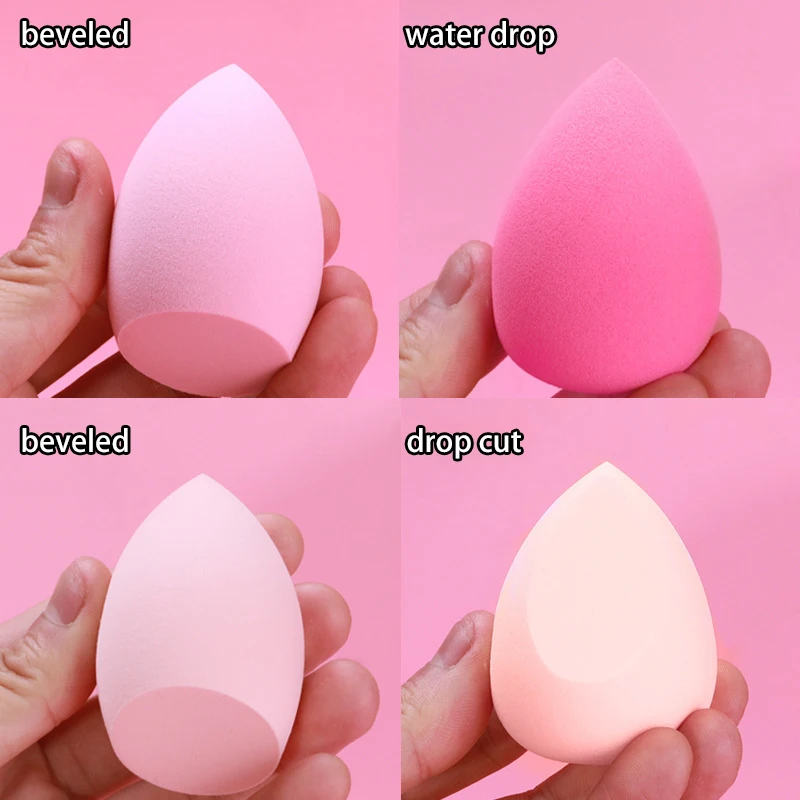4pcs of  beauty eggs without sticking powder sponge powder puff makeup egg air cushion dry and wet dual-use makeup tools 5