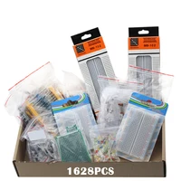 Electronic Component Package 1628PCS, Breadboard, Resistors Capacitor Diode, Dupont Wire, PCB Board, Transistor Kit - Image 5