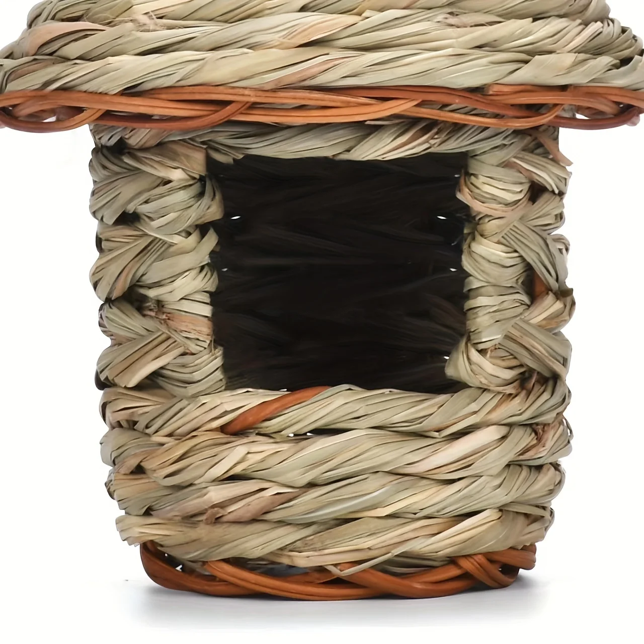 Hand-woven grass birdhouse High-quality garden decoration outdoor birds