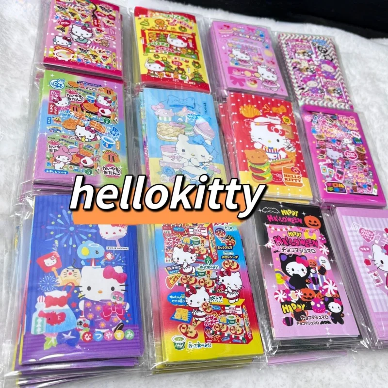 

Kawaii Hello Kitty, герметичная наклейка, популярные герметизирующие наклейки, открытка для учетной записи, материалы для распаковки, наклейка KT