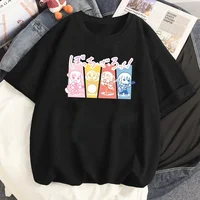 T-Shirt de dessin animé amusant et mignon pour femmes, vêtements de Style gothique Y2K pour femmes, t-shirts graphiques, vêtements esthétiques, Streetwear d'été 2