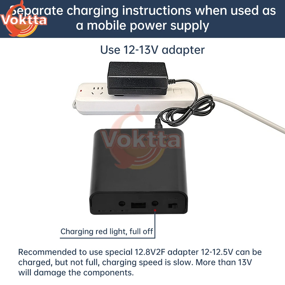 5V 9V 12V Uninterrupted Power Supply Box 3x 18650 Lithium Battery UPS Optical Modem DIY Power Bank Box Welding Free Kits