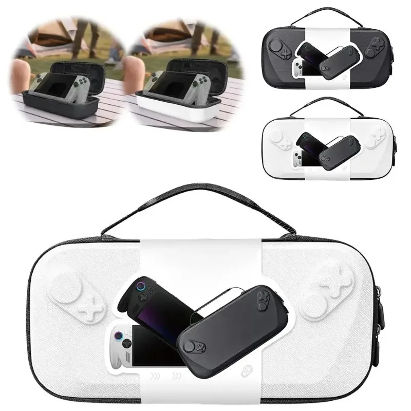 Custodia da viaggio per accessori da gioco ROG XBOX Ally con supporto, antiurto, antiscivolo e antigraffio, compatibile con ROG Ally - immagine 2