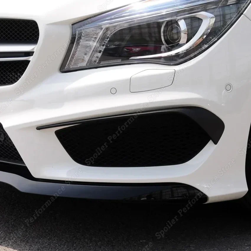 Front Bumper Cover Air Vent Outlet Trim Sticker For Mercedes Benz CLA Class W117 C117 CLA45 CLA200 220 250 AMG 2013-2015 ABS